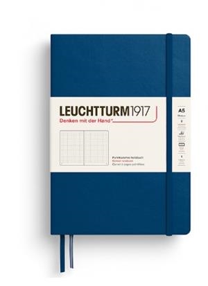 NOTEBOOK MEDIUM A5 T/D PUNTS INDIGO | 4004117674365