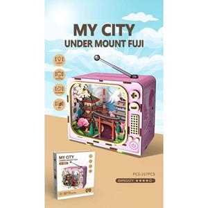 PUZZLE FUSTA 129 PCS. MY CITY  MOUNT FUJI | 8431234198058
