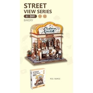 PUZZLE FUSTA 179 PCS STREET BAKERY | 8431234198089