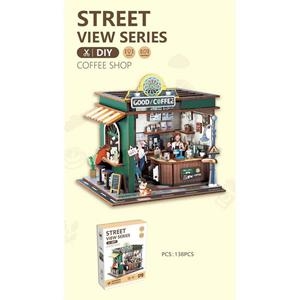 PUZZLE FUSTA 120 PCS. STREET COFEE | 8431234198096