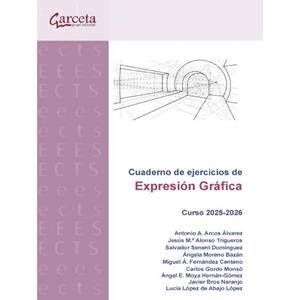 CUADERNO DE EJERCICIOS DE EXPRESIÓN GRÁFICA CURSO 2025 - 2026 | 9788417289690