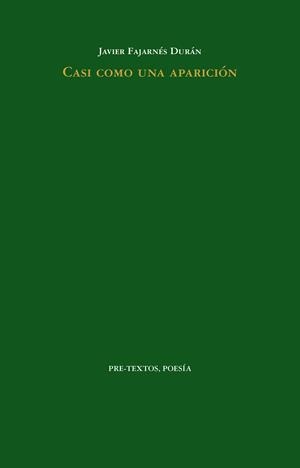 CASI COMO UNA APARICIÓN | 9788410309821 | FAJARNÉS DURÁN, JAVIER