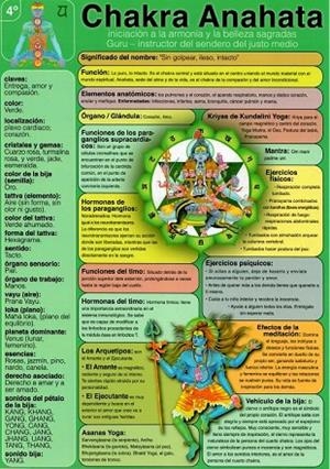 LÁMINAS DIDÁCTICAS - CHAKRA ANAHATA | 8436005169961