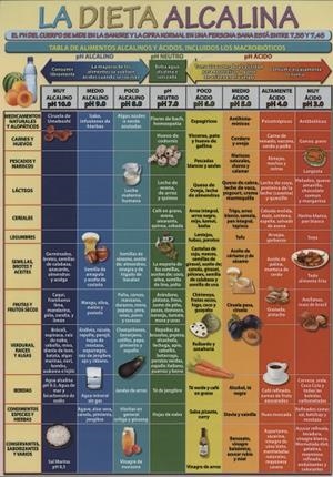 LÁMINAS DIDÁCTICAS - LA DIETA ALCALINA | 8436005168629