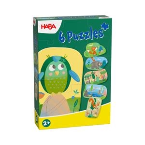 6 PRIMEROS PUZZLES - ANIMALES DEL BOSQUE | 4010168284583