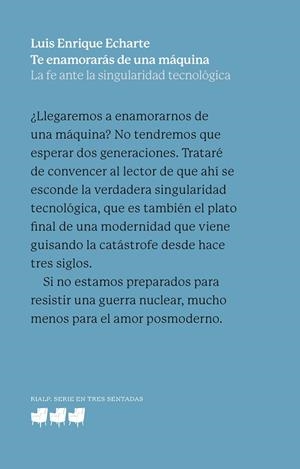 TE ENAMORARAS DE UNA MAQUINA | 9788432171857 | ECHARTE, LUIS ENRIQUE