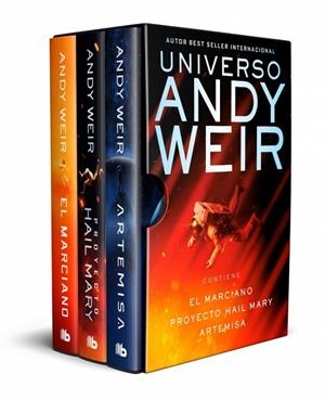 UNIVERSO ANDY WEIR (ESTUCHE CON : EL MARCIANO | PROYECTO HAIL MARY | ARTEMISA) | 9791387652043 | WEIR, ANDY