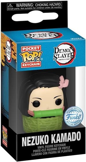 CLAUER FUNKO POP DEMON SLAYER - NEZUKO KAMADO | 889698668248
