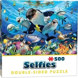 PUZZLE CHEATWELL DOUBLE-SIDED SELFIE – OCEAN PALS 500 PIEZAS | 5015766028460