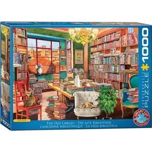 PUZZLE EUROGRAPHICS THE OLD LIBRARY 1000 PIEZAS | 628136658881