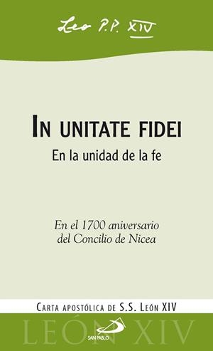 IN UNITATE FIDEI | 9788428574938 | LEÓN XIV, PAPA