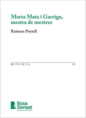 MARTA MATA I GARRIGA, MESTRA DE MESTRES | 9791399004540 | PORTELL, RAIMON