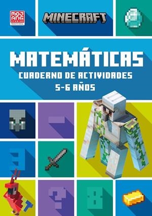 MINECRAFT. CUADERNO DE ACTIVIDADES, MATEMÁTICAS 5-6 AÑOS | 9788410646612 | COLLINS KS1