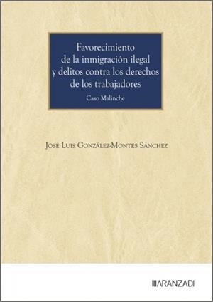 FAVORECIMIENTO DE LA INMIGRACIÓN ILEGAL Y DELITOS CONTRA LOS DERECHOS | 9788410856004 | GONZALEZ-MONTES SANCHEZ, JOSE LUIS