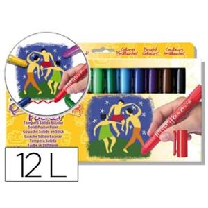 TEMPERA SOLIDA PLAY COLOR 12 COLORS | 8414213105216