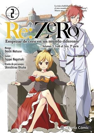 RE:ZERO CHAPTER 3 02 (MANGA) | 9791387781781 | NAGATSUKI, TAPPEI