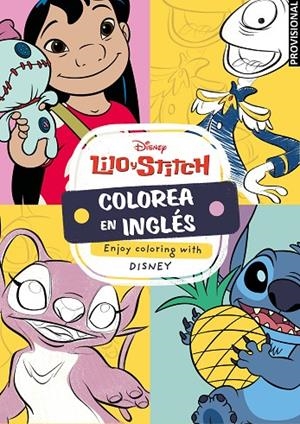 COLOREA EN INGLÉS CON LILO & STITCH | 9788419487575 | DISNEY