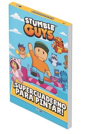 STUMBLE GUYS - ¡SUPERCUADERNO PARA PINTAR! | 9791370134006