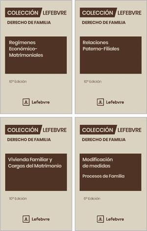 PACK COLECCION DERECHO DE FAMILIA 4 | 9791387732837 | LEFEBVRE