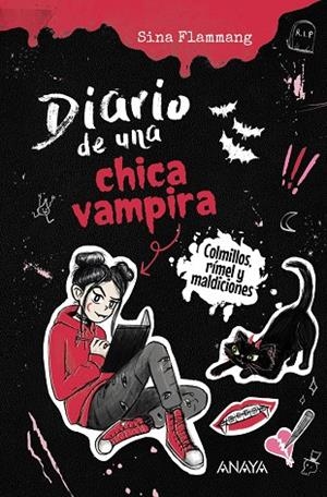 DIARIO DE UNA CHICA VAMPIRA 01. COLMILLOS, RÍMEL Y MALDICIONES | 9788414359945 | FLAMMANG, SINA