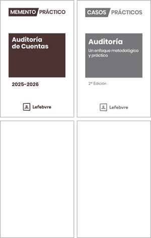 PACK MEMENTO AUDITORIA DE CUENTAS Y CASOS PRACTICOS AUDITORIA 2 VOLS | 9791387732998 | LEFEBVRE-EL DERECHO