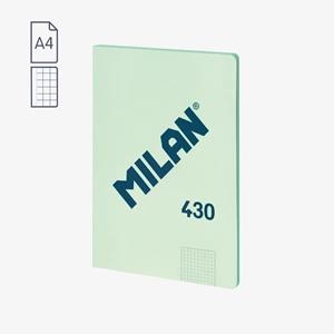LLIBRETA A4 48F QUADRICULA MILAN VERDA | 8411574104926