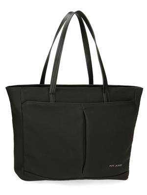 BOLSO TOTE GALA NEGRE PEPE JEANS | 8447444001026