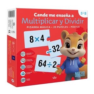 CANDE ME ENSEÑA A MULTIPLICAR Y DIVIDIR | 9788419750334 | EDICIONES DALY