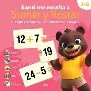 SANTI ME ENSEÑA A SUMAR Y RESTAR | 9788419750327