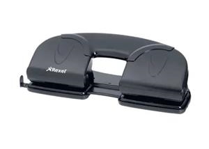 FORADADORA REXEL 4 FORATS NEGRE | 5028252021135