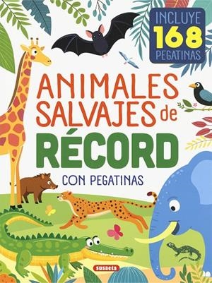 ANIMALES SALVAJES DE RECORD CON PEGATINAS | 9788410846586 | YOMIKOKO