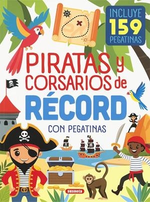 PIRATAS DE RECORD CON PEGATINAS | 9788410846982 | YOMIKOKO