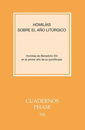 HOMILÍAS SOBRE EL AÑO LITÚRGICO | 9788498051902 | BENEDICTO  XVI