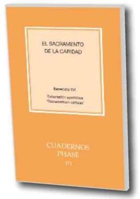 SACRAMENTO DE LA CARIDAD, EL | 9788498052091 | BENEDICTO  XVI