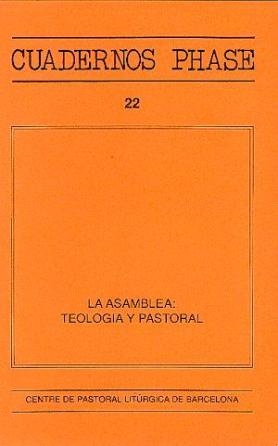 ASAMBLEA, LA : TEOLOGÍA Y PASTORAL | 9788474671896 | RAHNER, K. / MAERTENS, T. / OÑATIBIA, I. / MARTÍN VELASCO, J.