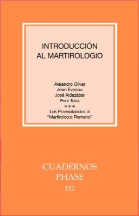 INTRODUCCIÓN AL MARTIROLOGIO | 9788498050585 | VARIOS AUTORES