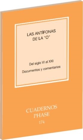 ANTÍFONAS DE LA "O", LAS | 9788498052336 | VARIOS AUTORES