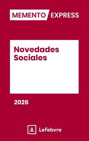 MEMENTO EXPRESS NOVEDADES SOCIALES 2026 | 9791387732905 | LEFEBVRE