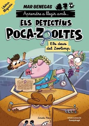 APRÈN A LLEGIR AMB ELS DETECTIUS POCA-ZOOLTES LLETRA LLIGADA 02. ELS DEUS DEL ZOO | 9791387783013 | BENEGAS, MAR