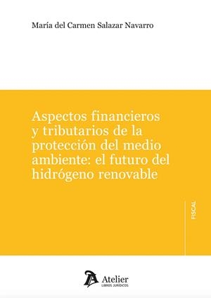ASPECTOS FINANCIEROS Y TRIBUTARIOS DE LA PROTECCIÓN DEL MEDIO AMBIENTE: EL FUTURO DEL HIDRÓGENO RENOVABLE | 9791388096037 | SALAZAR NAVARRO, MARÍA DEL CARMEN