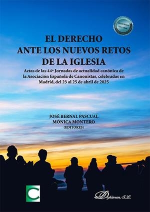 DERECHO ANTE LOS NUEVOS RETOS DE LA IGLESIA, EL | 9791370069070