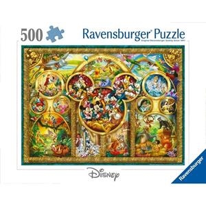PUZZLE 500 PIEZAS FAMILIA DISNEY | 4005555000945