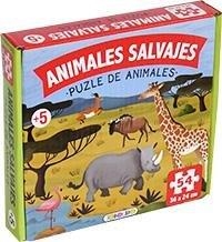PUZZLE ANIMALES SALVAJES | 9788410693319
