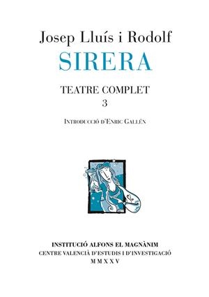 TEATRE COMPLET RODOLF SIRERA 3 | 9788411560719 | SIRERA TURÓ, RODOLF