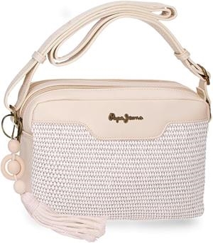 BANDOLERA  2 CREMALLERES CLARA BEIG PEPE J. | 8447444008452