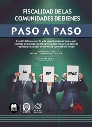 FISCALIDAD DE COMUNIDADES DE BIENES | 9791370116439 | IBERLEY, DEPARTAMENTO DE DOCUMENTACIÓN