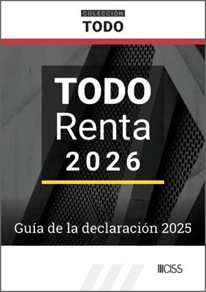 TODO RENTA 2026 | 9788499549231 | MELLADO BENAVENTE, FRANCISCO M.
