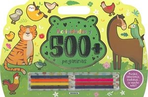 ACTIVIDADES Y 500 PEGATINAS. ANIMALES | 9788410840324 | SUSAETA EDICIONES