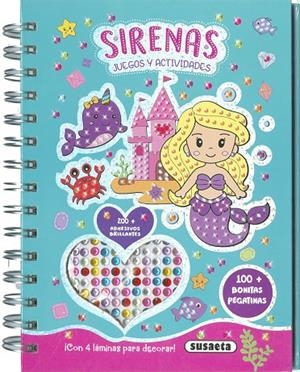 SIRENAS. JUEGOS Y ACTIVIDADES | 9788410842250 | SUSAETA EDICIONES