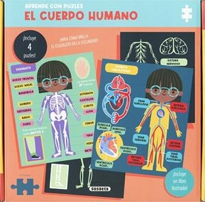 APRENDE CON PUZLES. EL CUERPO HUMANO | 9788410849167 | SUSAETA EDICIONES